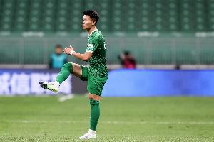 国安官方：林良铭右侧股二头肌损伤，预计康复时间约两周