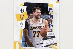 回归就40+！拉拉维亚IG发东契奇本场数据欢迎其回归 077本人转发