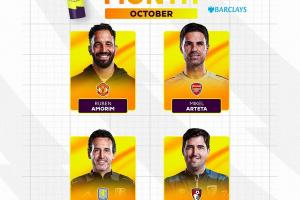 3连胜+首获选！官方：阿莫林力压阿尔特塔，当选英超10月最佳主帅