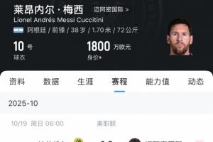 场场caryy！38岁梅西连续4场踢纳什维尔全都进球，共计8球2助！